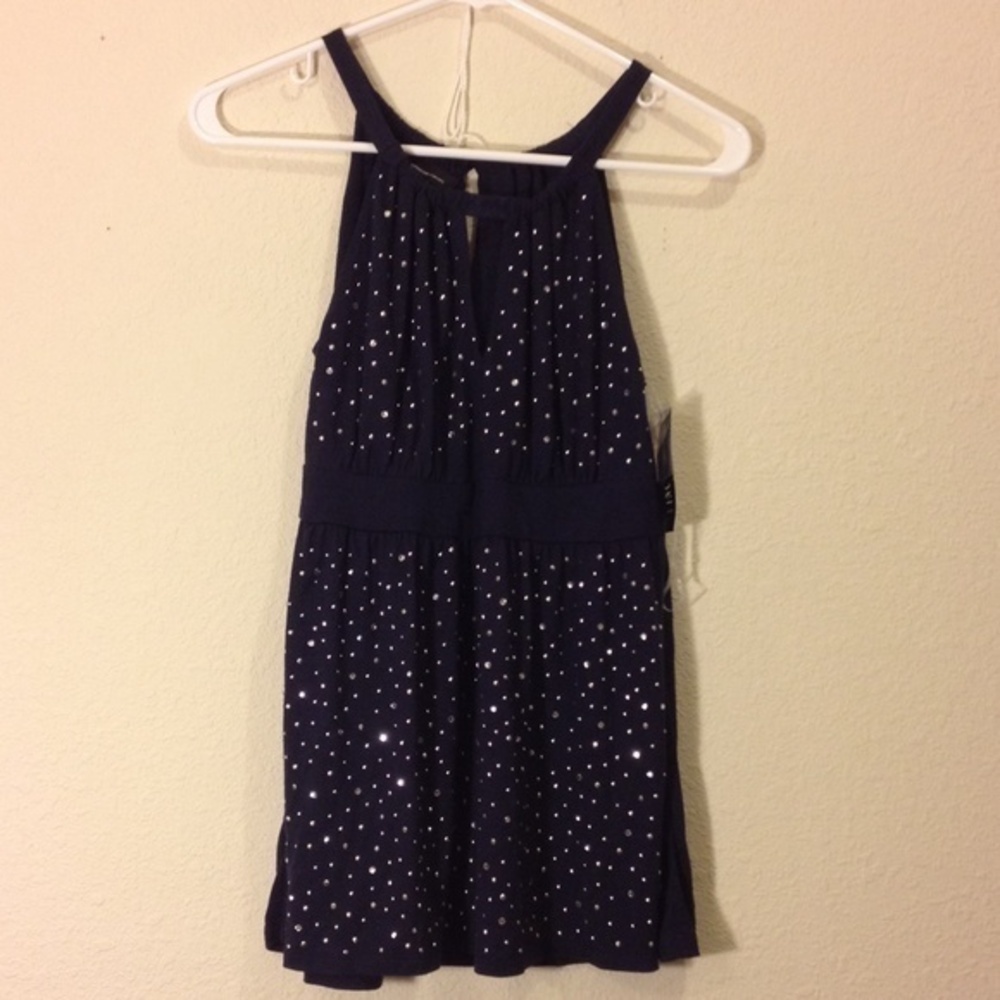 INC NEW!!! Black Sparkly top M
